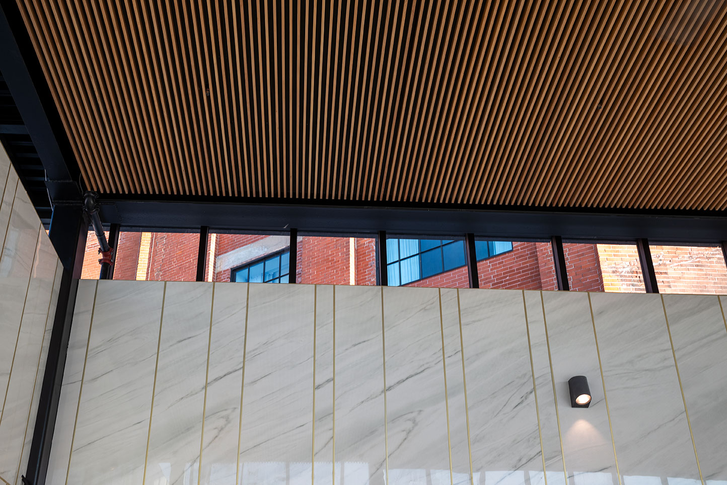 Exterior glass windows