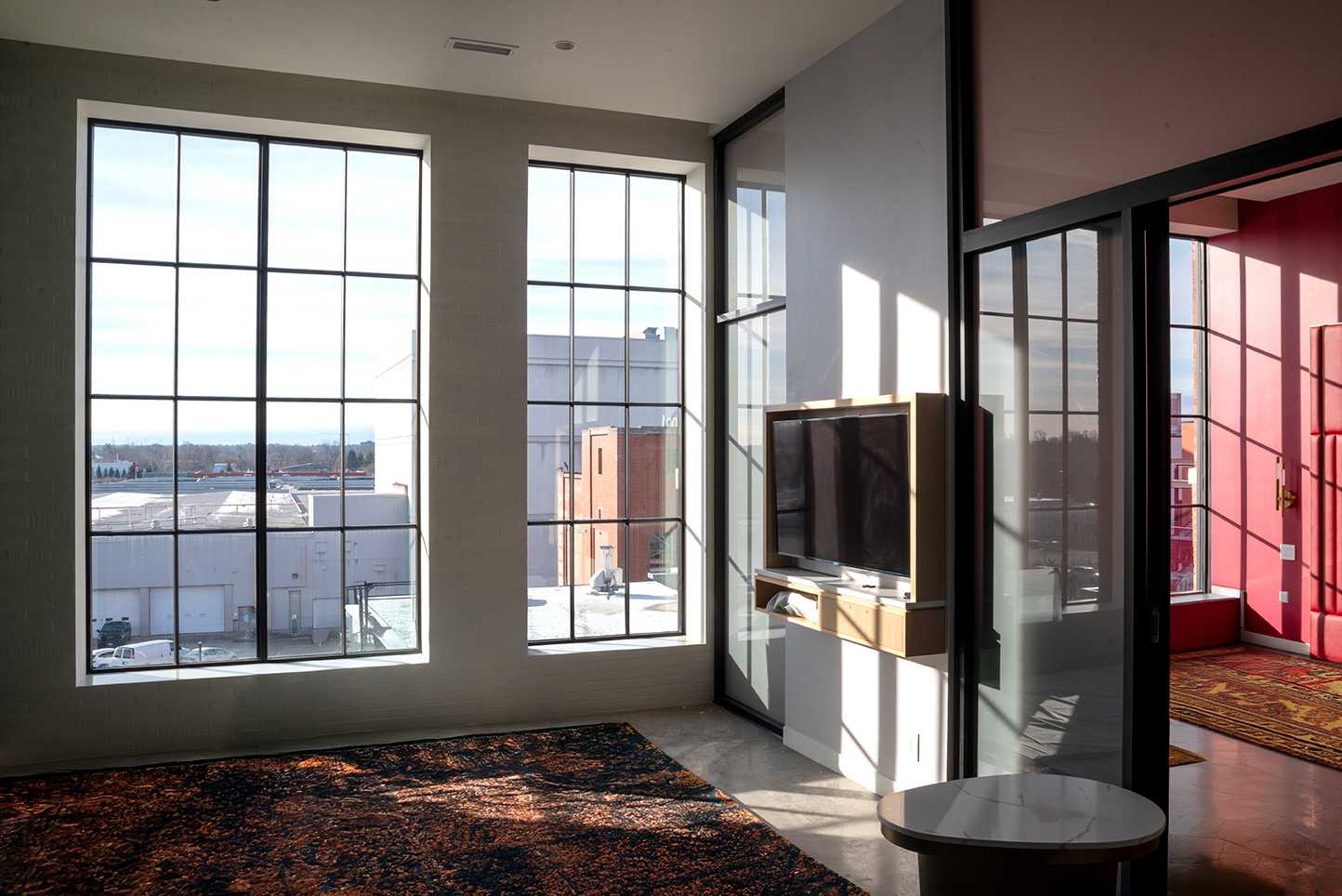 Hotel room windows provided by Glass Canada